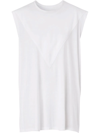 Burberry Crewneck Short-sleeved T-shirt In White