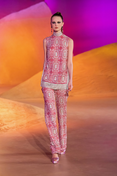 Georges Hobeika Beaded Top And Pants