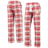 CONCEPTS SPORT CONCEPTS SPORT RED/BLACK CALGARY FLAMES ACCOLADE FLANNEL PANTS
