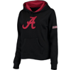 Stadium Athletic Black Alabama Crimson Tide Big Logo Pullover Hoodie In Black