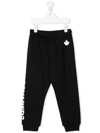DSQUARED2 MAPLE-LEAF JERSEY TRACK PANTS