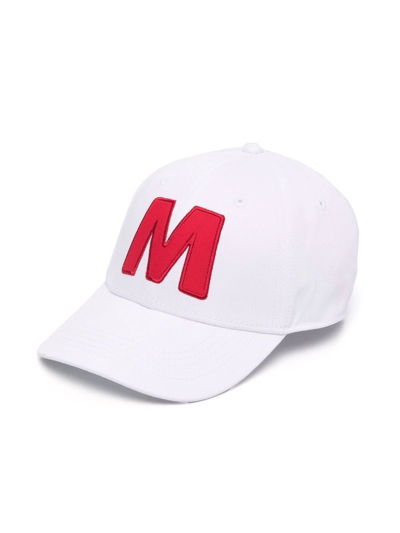 Marni Kids' Embroidered-logo Baseball Cap In White