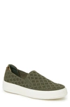 Original Comfort By Dearfoams Sophie Knit Slip-on Sneaker In Olive