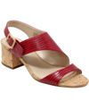 Charles By Charles David Cannon Sandal In Fiery Red