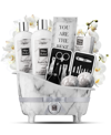 Lovery Self Care Gift Basket, White Orchid Care Package, Bath And Body Gift Set, Pampering Package, 20 Piec In No Color