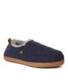 Dearfoams Dearfoam Alpine Men's Zurich Closed Back Slippers In Navy Heather