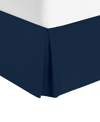 Nestl Bedding Premium 14" Tailored Drop Bedskirt, Twin Xl In Navy Blue