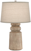 KATHY IRELAND POLY WOOD TRANSITIONAL TABLE LAMP