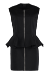 GIVENCHY PEPLUM SHEATH DRESS