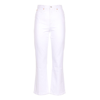 Re/done 70s Crop Boot Jeans In White