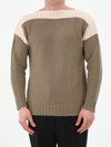 FENDI COTTON AND CASHMERE PULLOVER