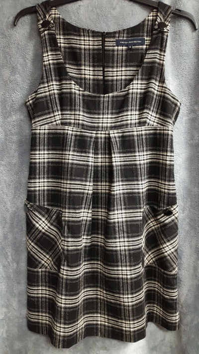 dressing from the 90s 90s Plaid Mini Dress (S) – Holy Thrift