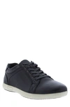 English Laundry David Low Top Suede Trim Sneaker In Black