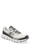 On Cloudvista Neoprene-trimmed Mesh Running Sneakers In Glacier/ Black