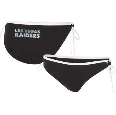G-iii 4her By Carl Banks Black Las Vegas Raiders Perfect Match Bikini Bottom