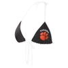 G-iii 4her By Carl Banks Black Clemson Tigers Perfect Match Bikini Top In Black