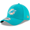 New Era Men's Aqua Miami Dolphins 39thirty Flex Team Classic Hat In Aqua