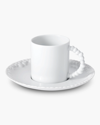 L'objet Haas 2-piece Mojave Porcelain Espresso Cup & Saucer Set