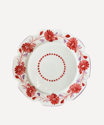 Vaisselle Janine Starter Plate In Red