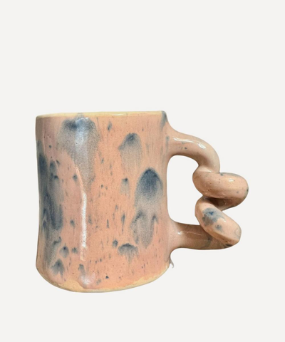 Harlie Brown Studio Pink Dreams Wiggle Mug In Multicoloured