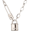 EYE CANDY LA WOMEN'S THE LUXE COLLECTION CANDICE LOCK PENDANT NECKLACE