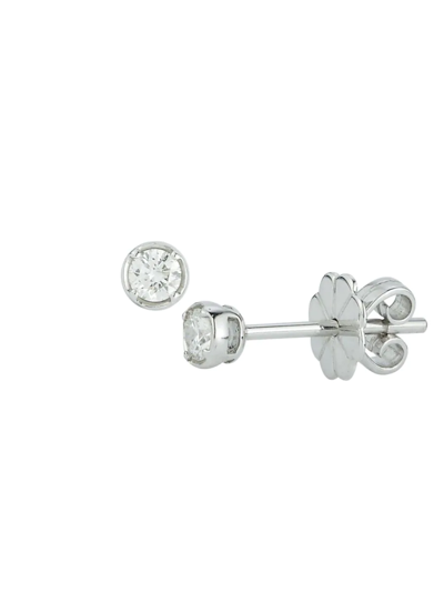 Nephora Women's 14k White Gold & 0.2 Tcw Diamond Stud Earrings