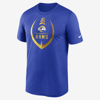 Nike Men's Dri-fit Icon Legend (nfl Los Angeles Rams) T-shirt In Blue