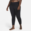 Nike Women's  Yoga High-waisted 7/8 Leggings (plus Size) In Black