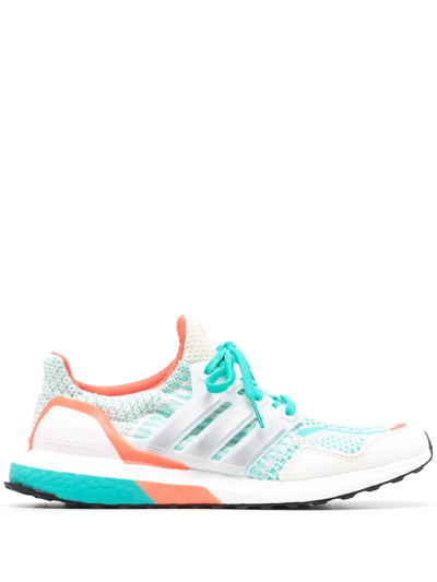 Adidas Originals Colour-block Low-top Sneakers In Weiss