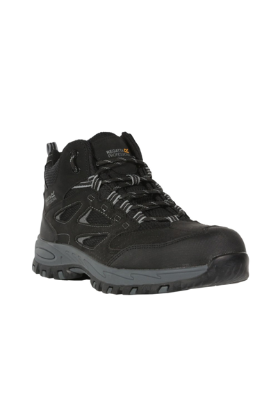 Regatta Mens Mudstone Safety Boots In Black