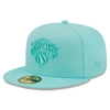 NEW ERA NEW ERA TURQUOISE NEW YORK KNICKS colour PACK 59FIFTY FITTED HAT