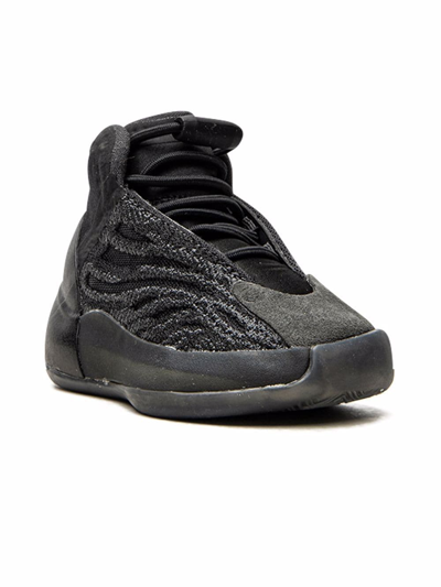 Adidas Originals Babies' Yeezy Qntm "onyx" Sneakers In Black