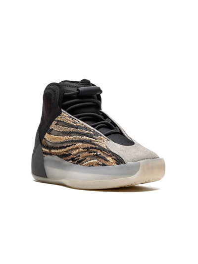 Adidas Originals Kids' Yeezy Quantum "amber Tint" Sneakers In Brown