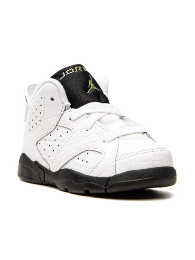 Jordan Kids' 6 Premium "motorsport" Sneakers In White