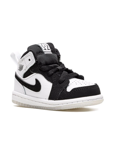 Jordan Kids' Air  1 Mid Se Sneakers In Black
