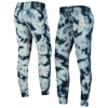 New Era Navy Washington Nationals Tie-dye Jogger Pants In Navy
