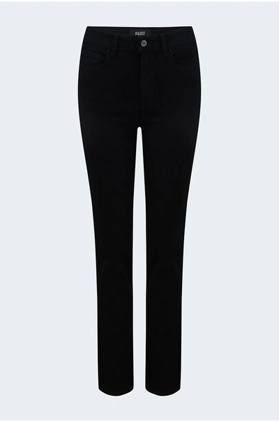 Paige Cindy Straight Jean In Black Shadow