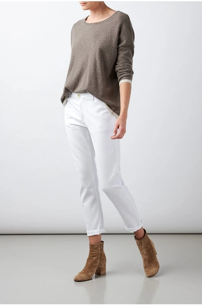 Ag Caden Trouser In White
