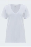 Velvet By Graham & Spencer Susan T-shirt In White