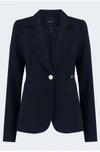 Smythe Single-breasted Blazer In Blue/navy