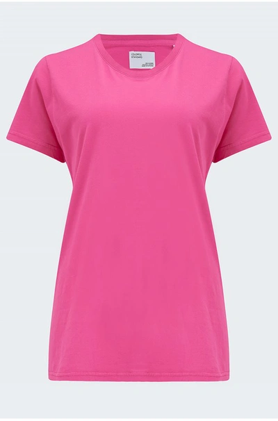 Colorful Standard Organic Tee Shirt In Bubblegum Pink