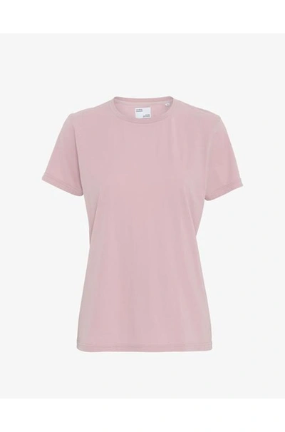 Colorful Standard Organic Tee Shirt In Faded Pink