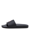 Polo Ralph Lauren Signature Pony Slide In Black