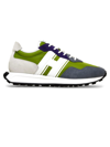 Hogan Sneakers H601 Grey Green In Green,grey