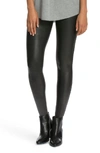 Spanx Ready-to-wow Faux Leather Leggings In Black