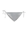 Isabel Marant Stefs Metallic Bikini Bottoms In Silver