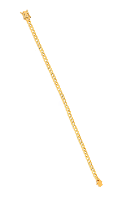 Ef Collection Women's 14k Yellow Gold Chain Bracelet