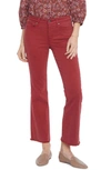 Nydj Fiona Slim Ankle Flare Jeans In Boysenberry Reactive