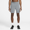 Nike Men's  Pro Dri-fit Flex Vent Max 8" Training Shorts In Grey