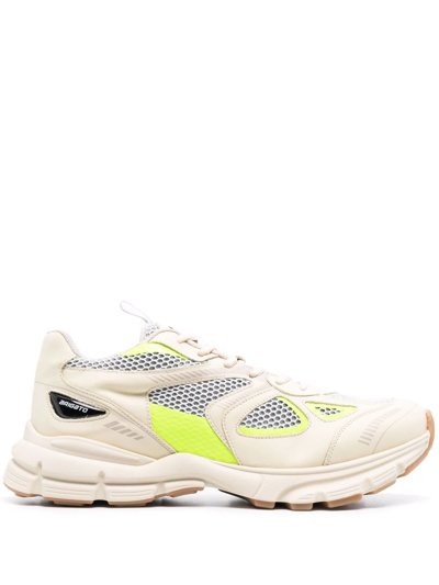Axel Arigato Off-white Marathon Runner Sneakers In Yellow